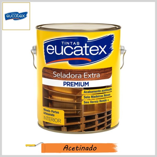 Seladora Extra p/Madeiras, Galão 3.6lt